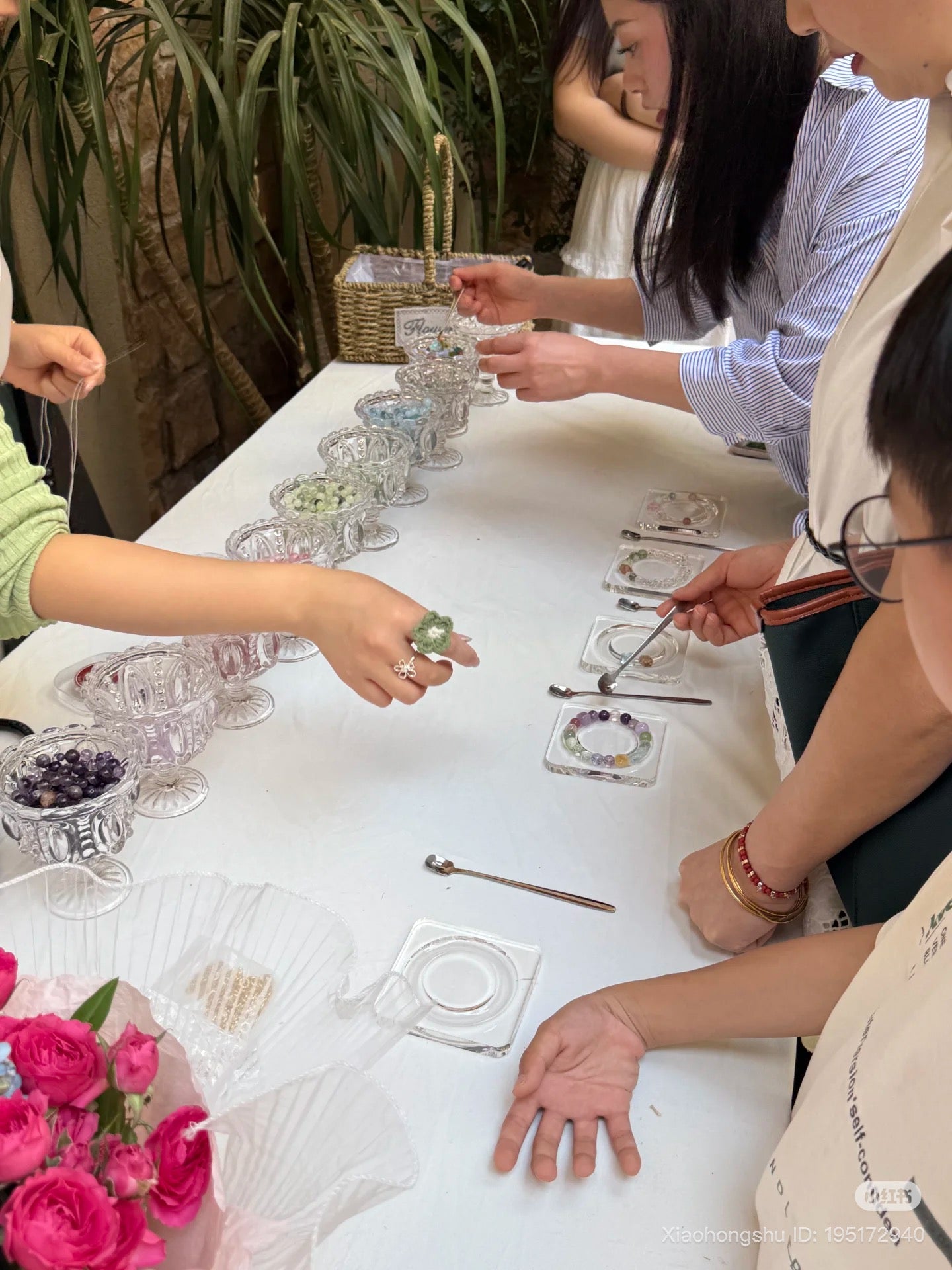 Crystal Beads Keychain Workshop