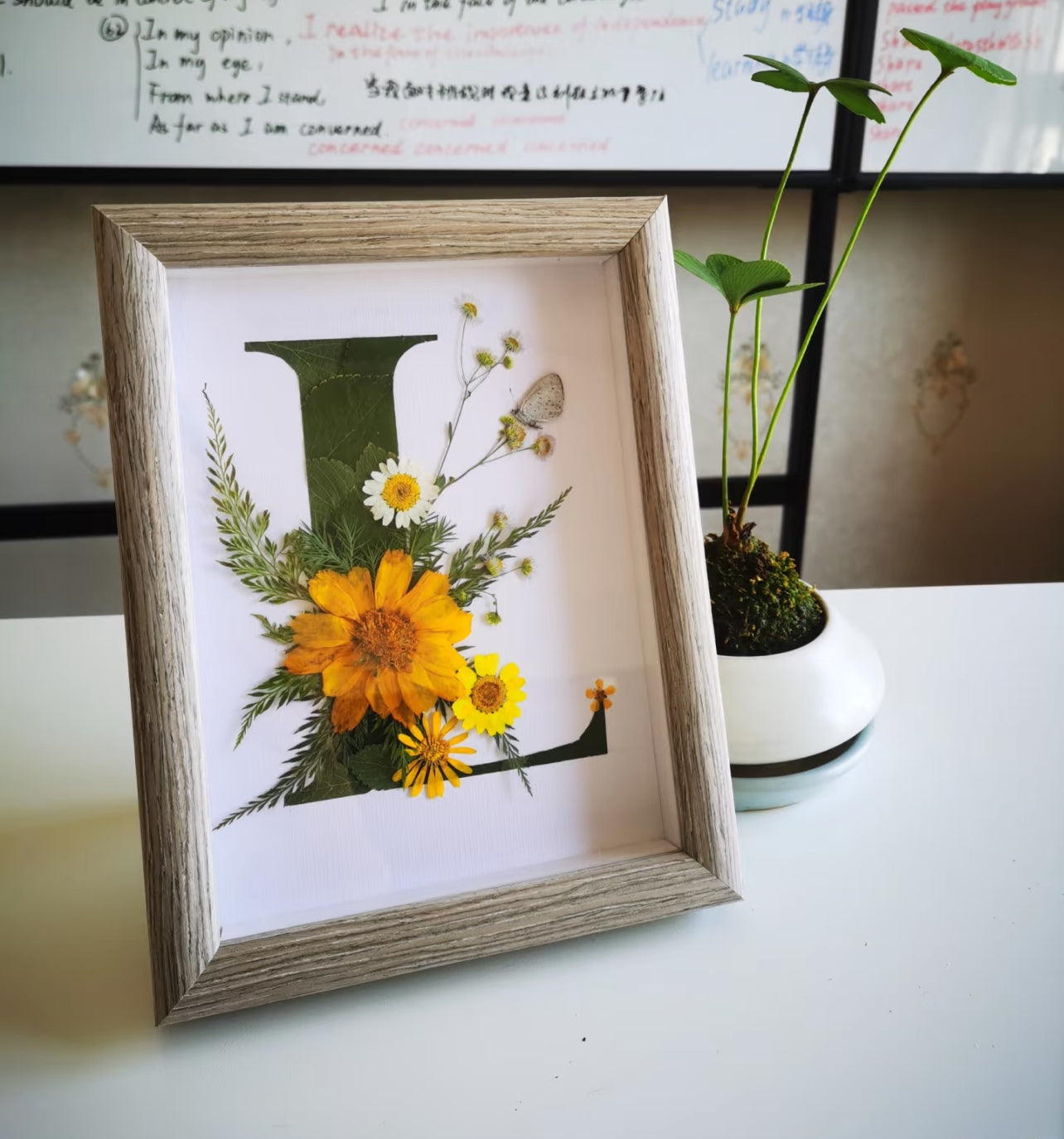 Pressed Flower Picture Frame