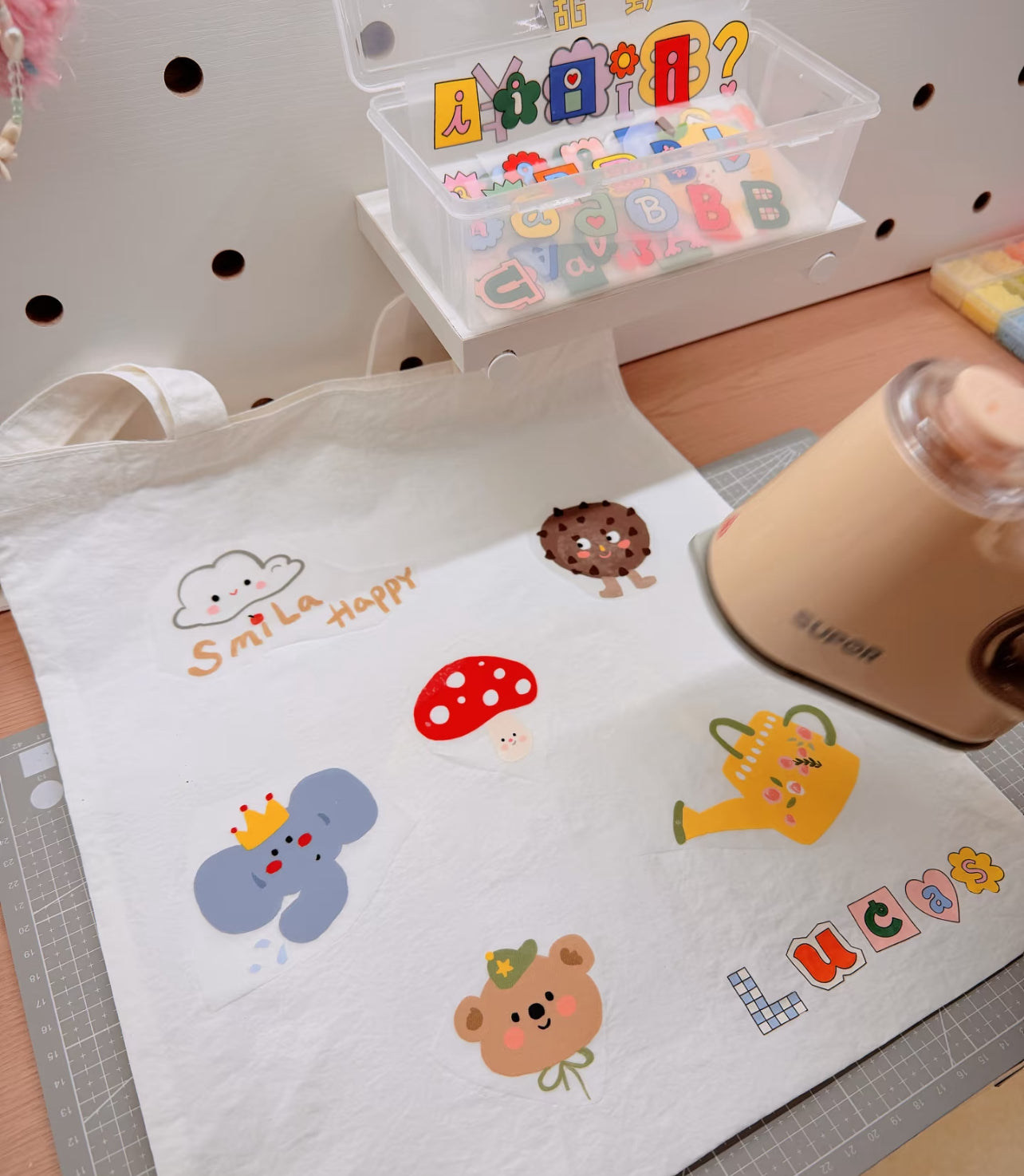 Heat Pressed Tote bags/ Pencil Bags Workshop