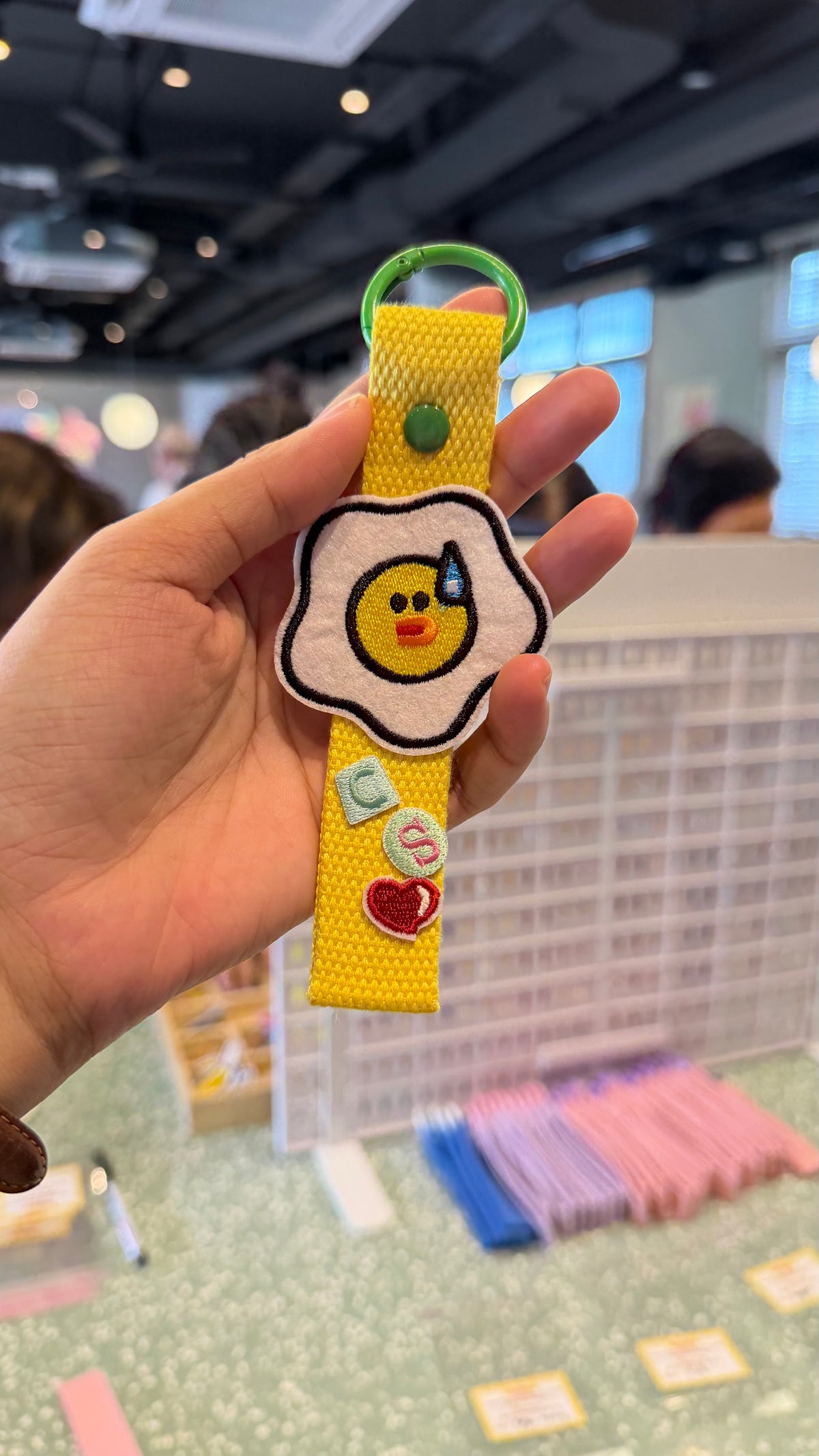 Iron On Patch Keychain Tag (minimum 3 pax)
