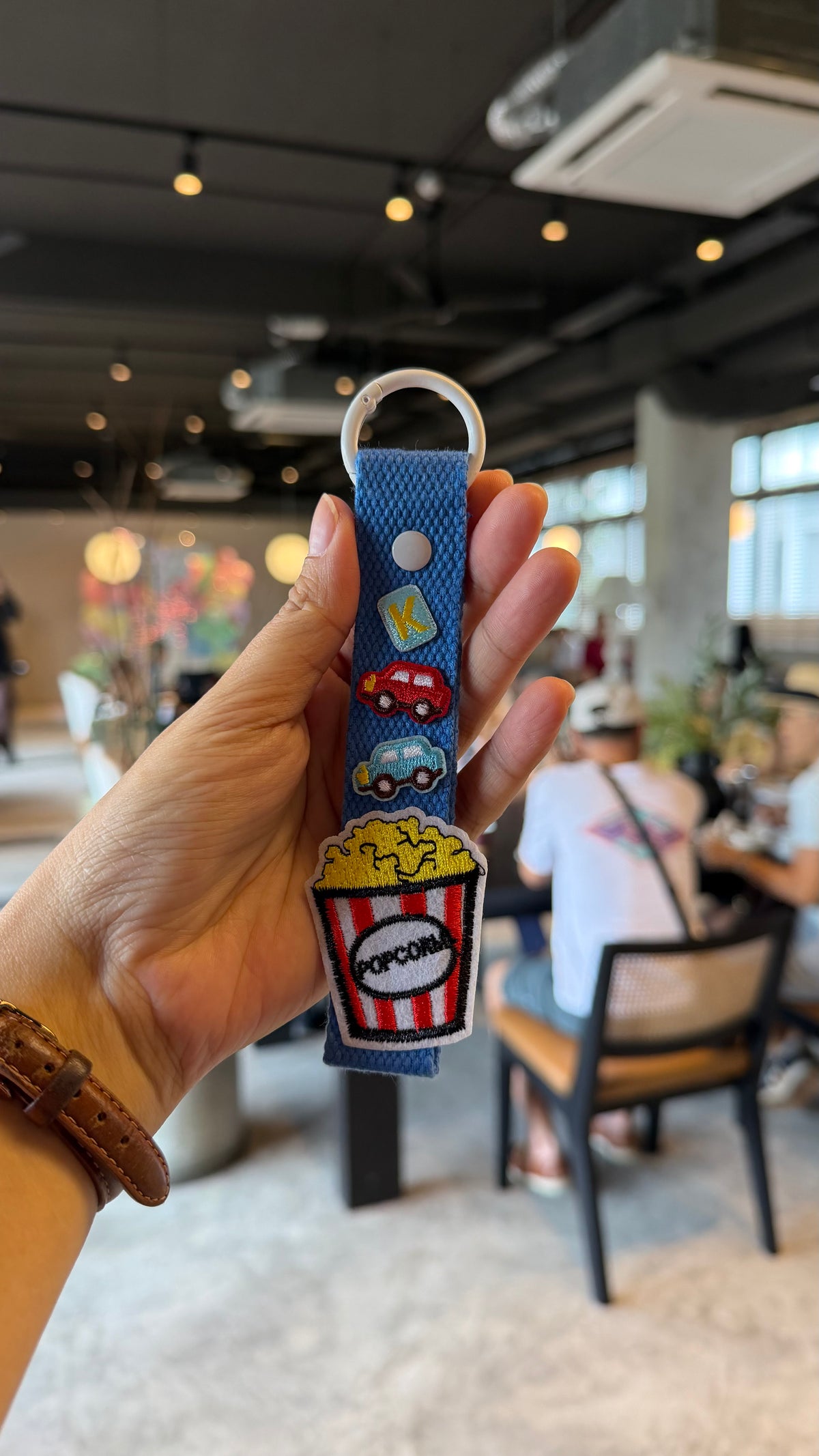 Iron On Patch Keychain Tag (minimum 3 pax)