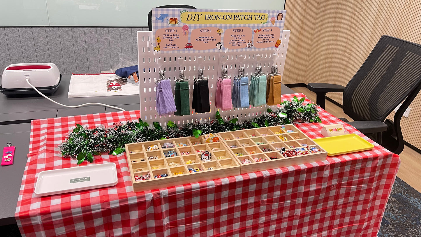 Iron On Patch Tag Workshop