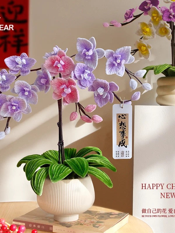 SG61: Singapore National Day Orchid Flower Pot Making