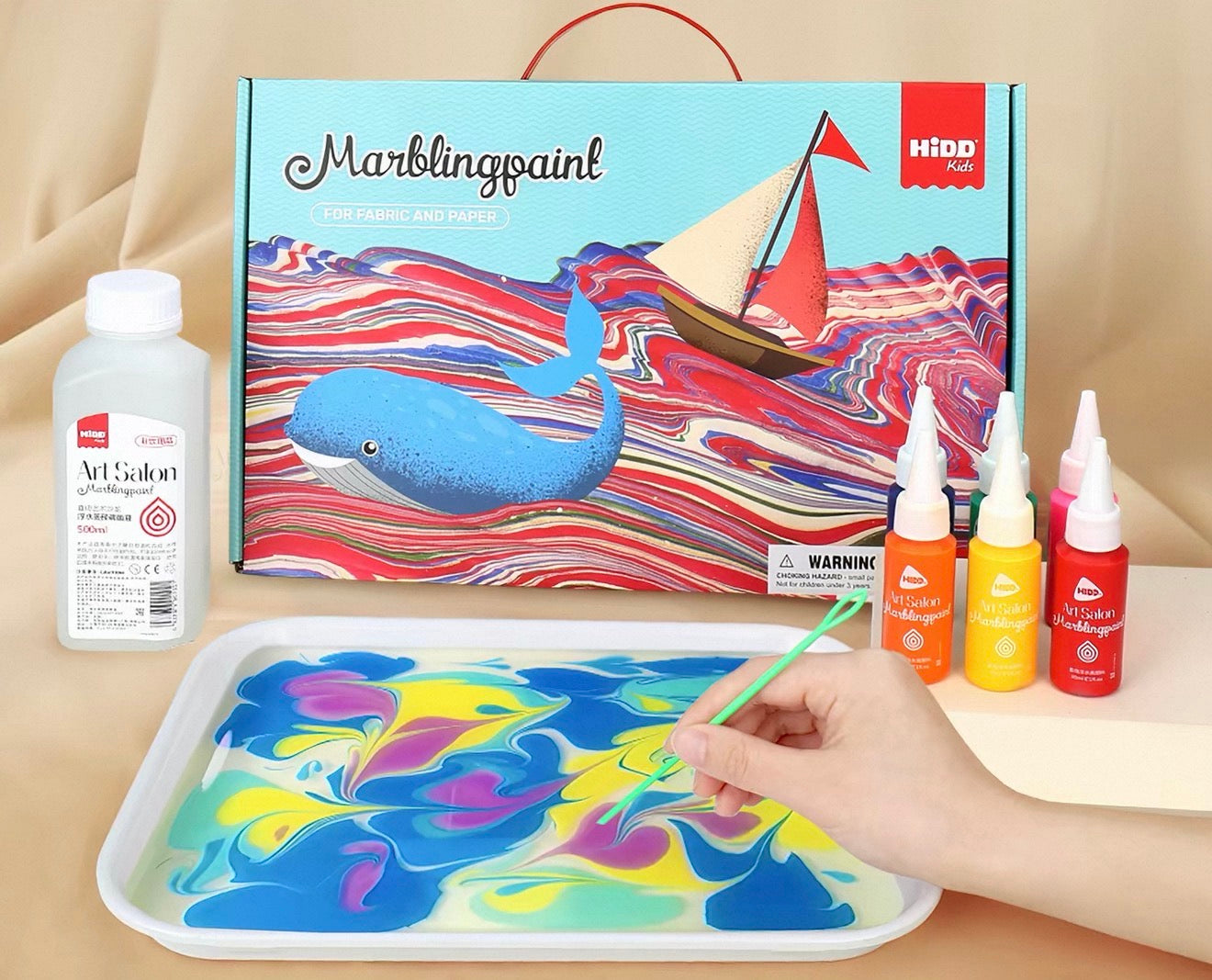 Marbling Paint Color Set
