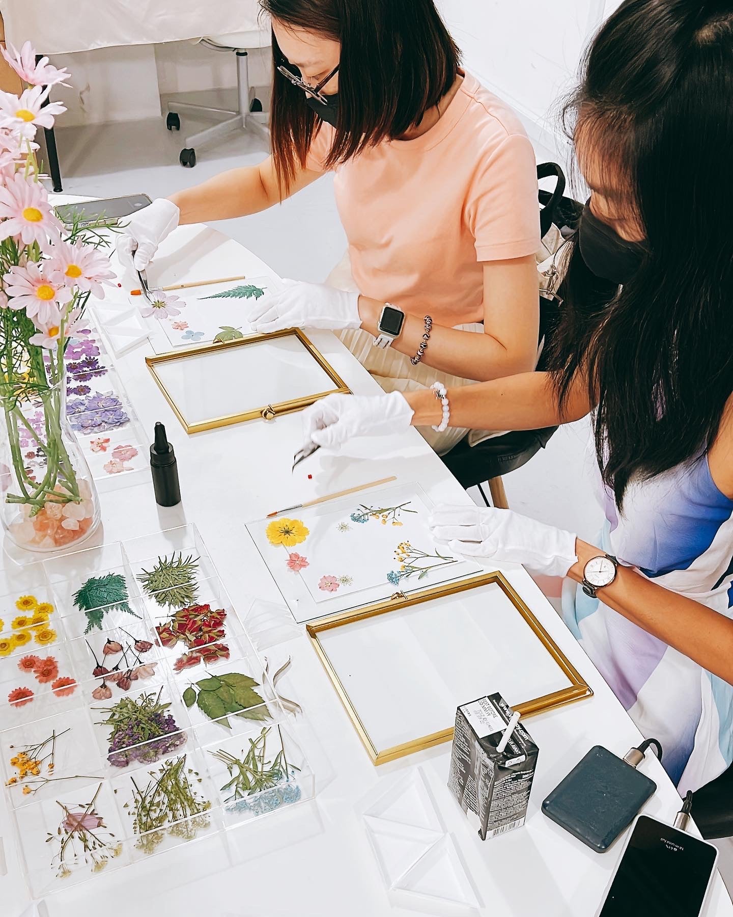 Pressed Flower Picture Frame Workshop