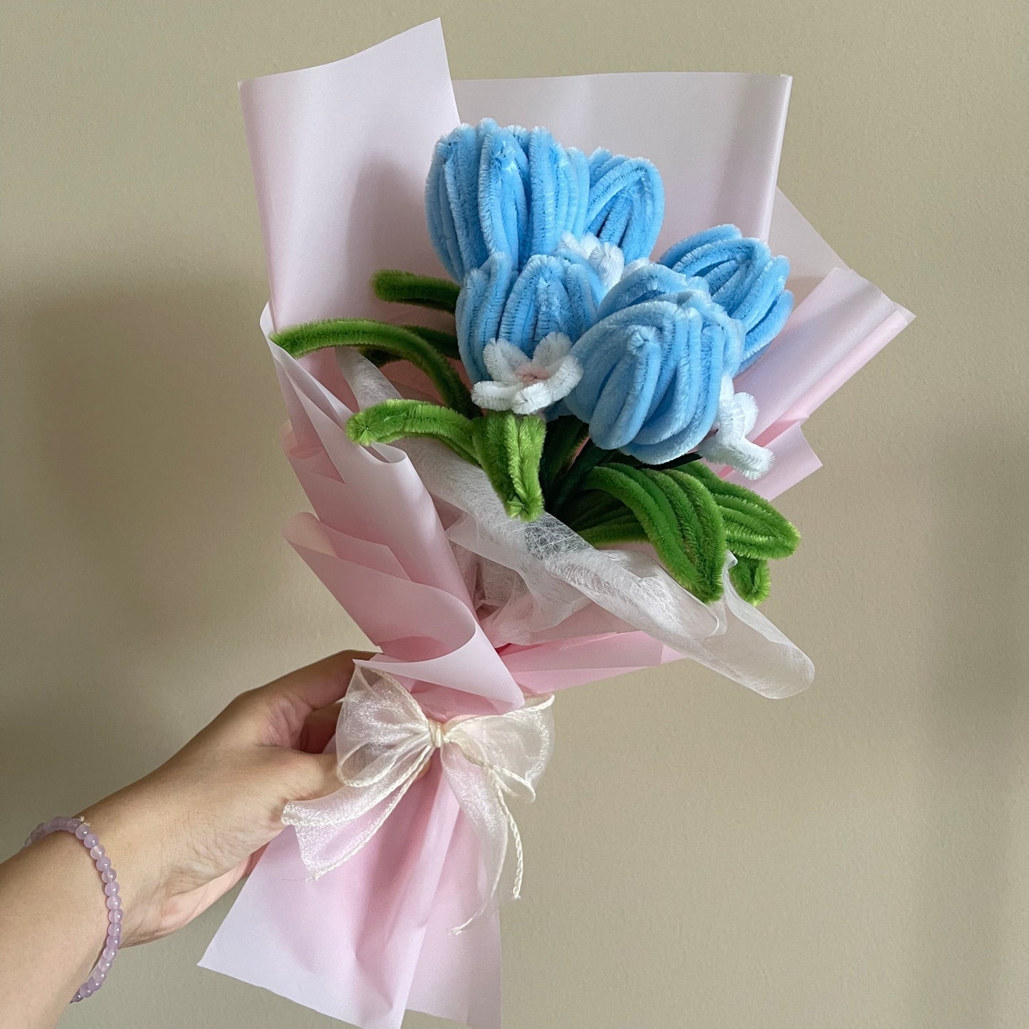Handmade Twisted Stick Flower Bouqeut