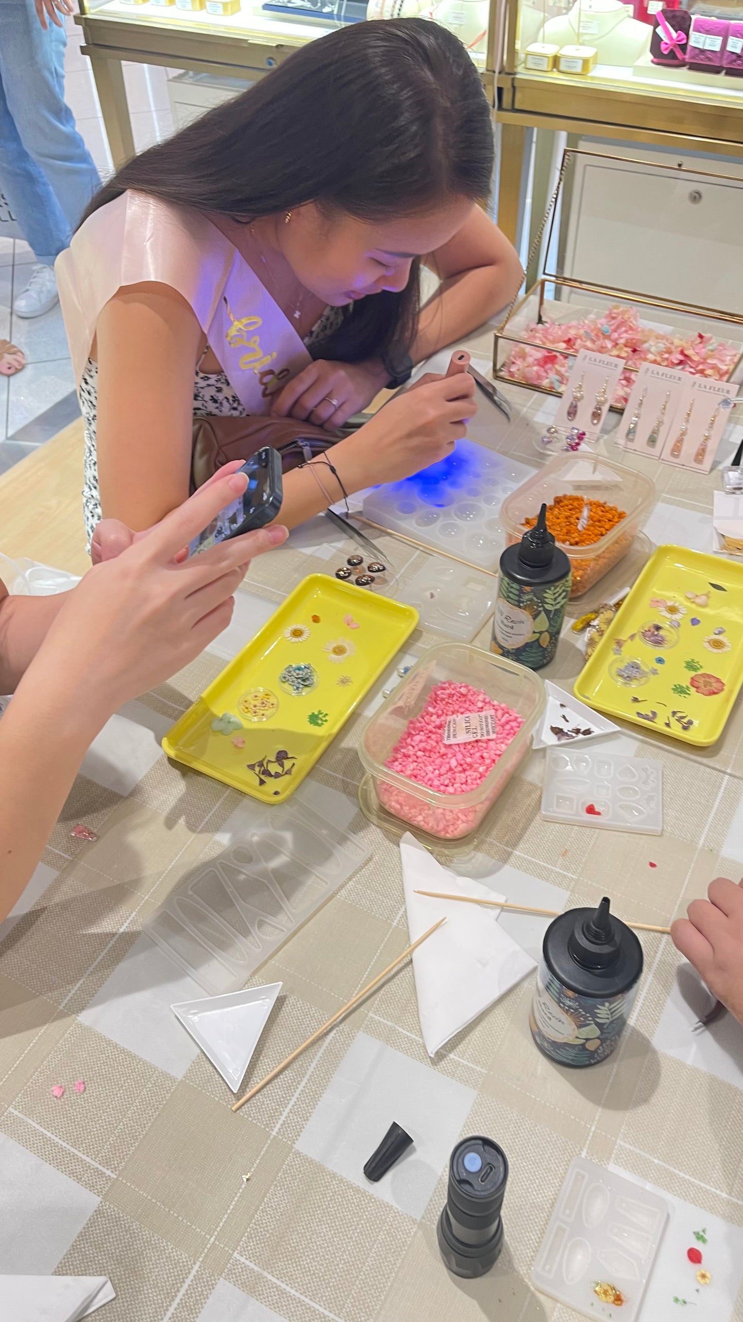 Resin Jewellery Making Workshop