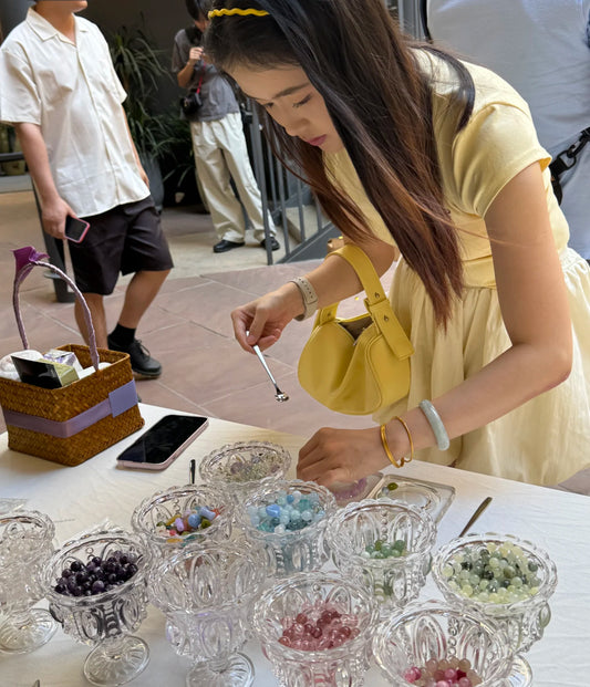 Crystal Beads Keychain Workshop