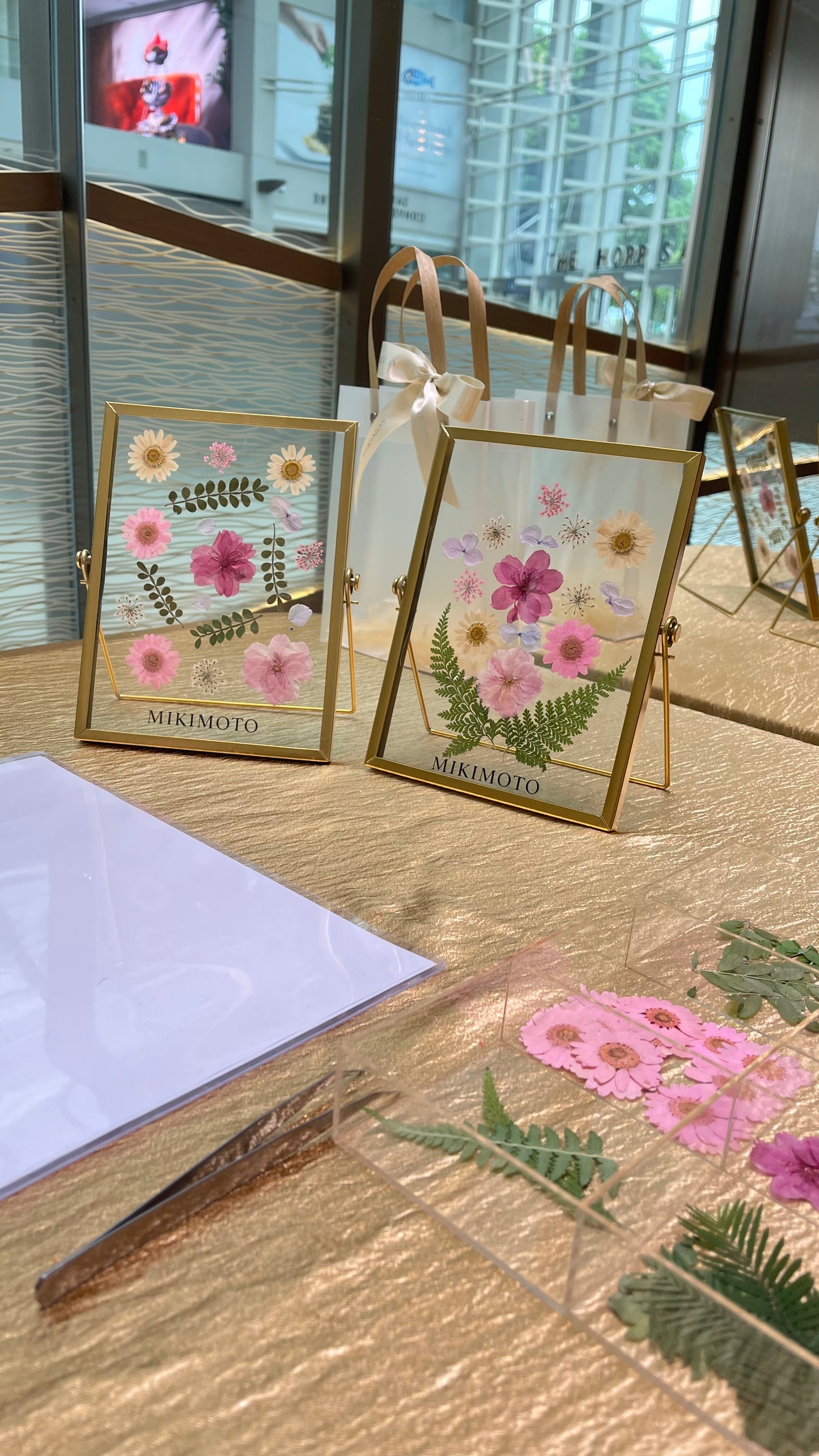 Pressed Flower Picture Frame Workshop