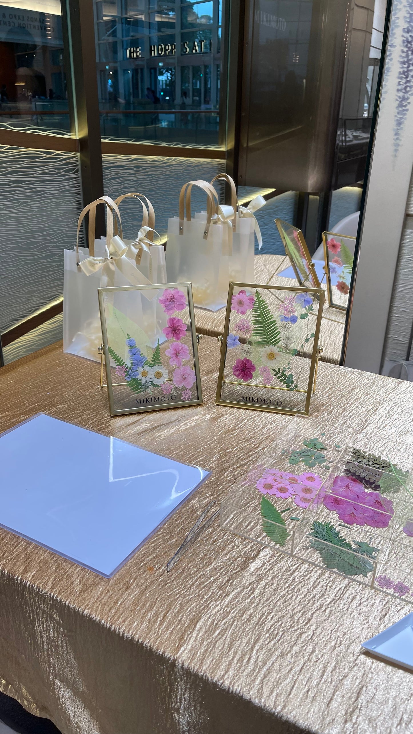 Pressed Flower Picture Frame Workshop